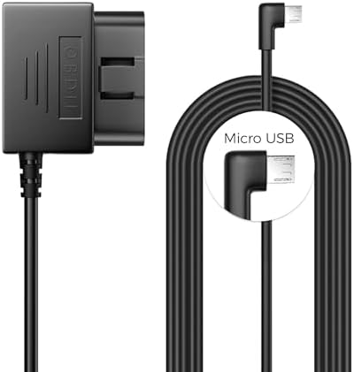 Osmond USB C Hardwire Dash Cam Kit with OBD Power, Low Voltage