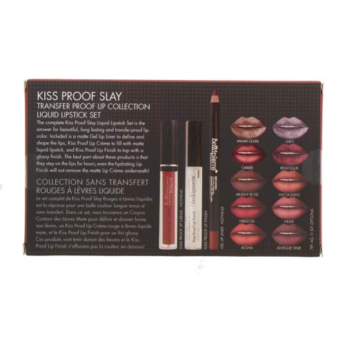 Bellapierre Cosmetics Ombre Kiss Proof Slay Lip Kit - Hothead, Cosbel081 #TOP1