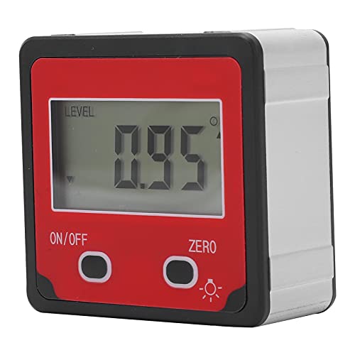Digital Level Meter with Angle Finder Protractor, Bright Backlight Display, for Garage Woodworking Project