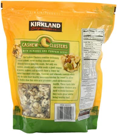 Kirkland Signature Cashew Clusters - 907g