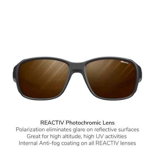 Julbo Montebianco 2 Glacier Glasses For Men And Women | High Protection Sunglasses, Reactiv Photochromic Lens Or Spectron Lens With Side Shields #TOP1