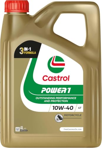 Castrol POWER1 4T 10W-40 Motorcycle Oil 4L