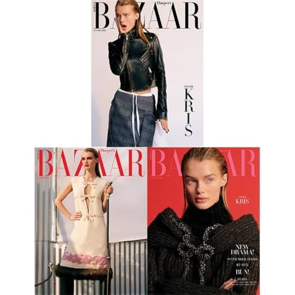 Amazon.co.jp: 韓国雑誌 BAZAAR (バザー) 2024年 10月号 (表紙