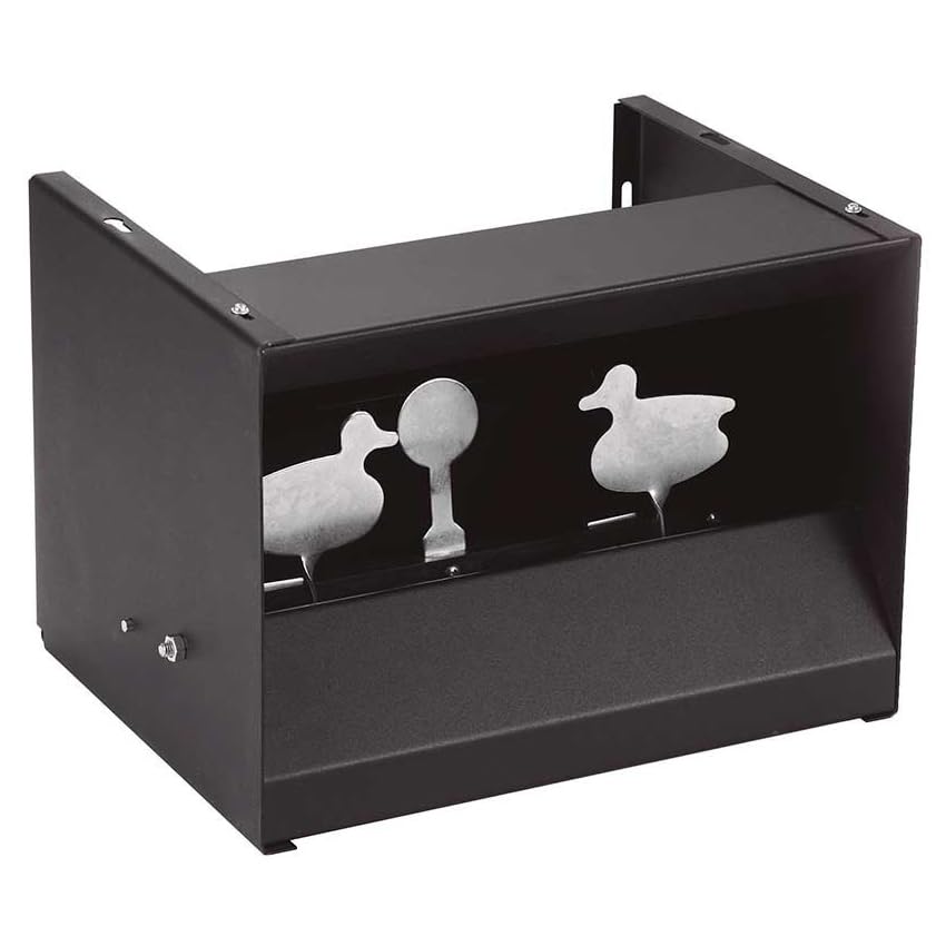 Cible métallique Canard et Pendule pour tir aux plombs Plinking, carabines, fusils et pistolets