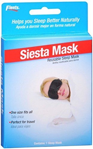 Flents Siesta Mask Reusable Sleep Mask #404 1 Each (Pack of 5)