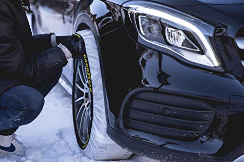 Goodyear Ultra GRIP - Juego de 2 Cadenas de Nieve Textiles para Coche, Talla L