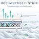 mafudoxi Matratzenschoner 90x200cm Wasserdicht, Spannbettlaken, Matratzenschutz Atmungsaktive, Matratzenauflage für Matratzen bis 30cm, Inkontinenzunterlage waschbar, Nässeschutz Bettlaken-Weiß