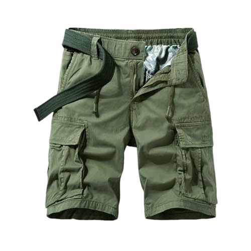 Short d'été pour homme anti-transpiration en coton à cordon confortable