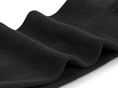 Easton Marlowe Men's Classic Subtle Pattern Mens Black Dress Socks 6 Pack #4-3 Black 6-9 Us M Boys Dress Socks #TOP1