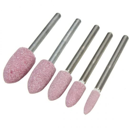 10pcs Abrasive Mounted Stone Rotary Tool 1/8 Shank for DIY Grinding