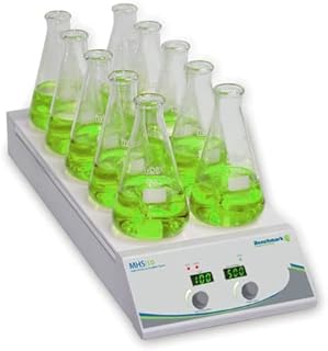 Benchmark MHS-10 (IPS7000-10) Industrial 10 Position Hotplate Stirrer