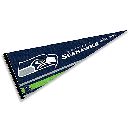 Drapeau Seattle Seahawks WinCraft pour décorer un salon les soirs de match de NFL