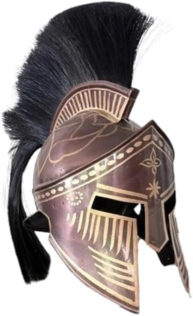 Medieval Spartan Helmet Medieval Leonidas Antique Greek Knight Corinthian
