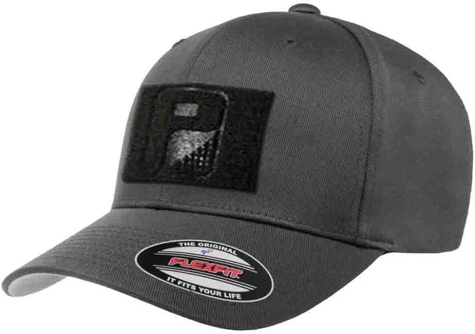 Pull Patch XL/XXL Curved Bill Premium Flexfit Baseball Hat | Tactical Cap | 2x3 in Loop Surface to Attach Morale Patches