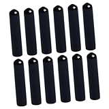 EXQUIMEUBLE 12個 酒塞帽 キッチン用小型ボトルスパウトキャップ 耐久性ラバー製防塵カバー ワインや調味料用液体注ぎ口保護キャップ