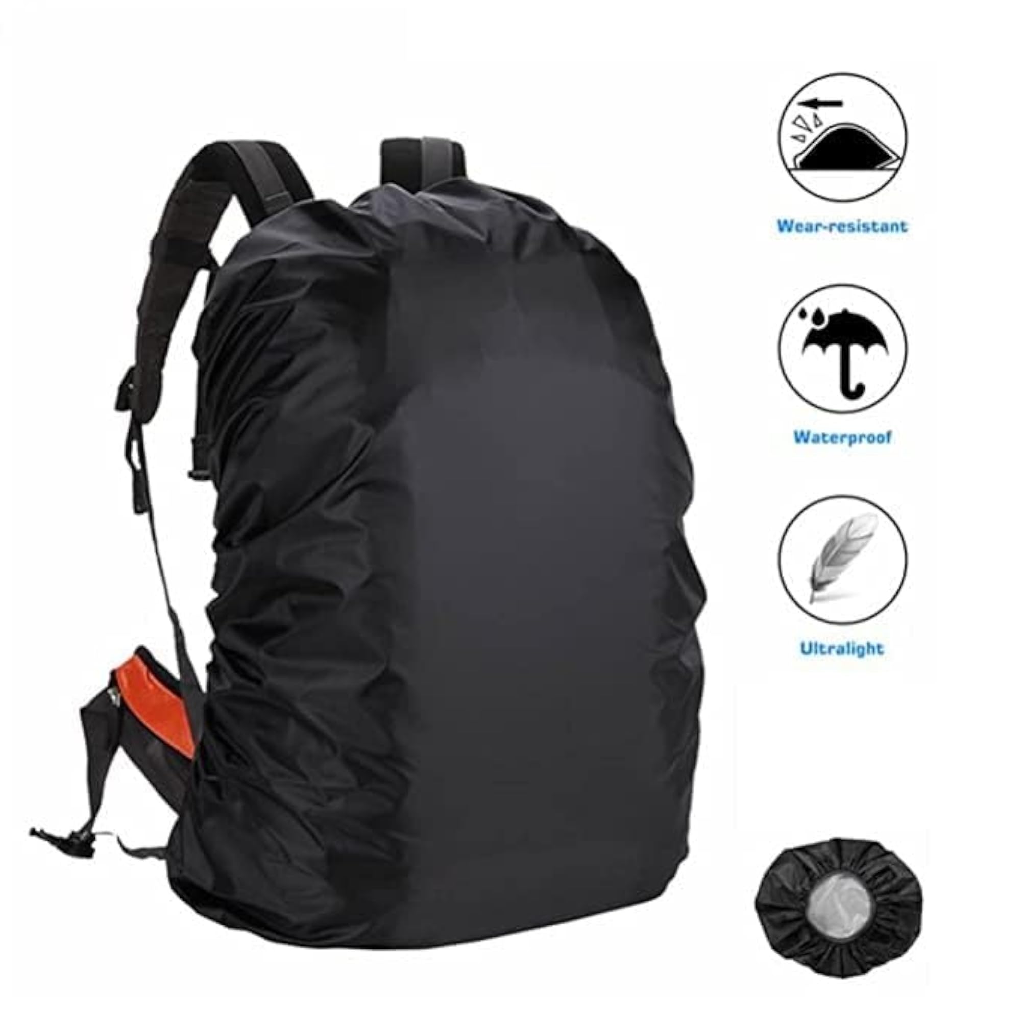 Heavy Waterproof Nylon Rain Cover for Laptop Bags