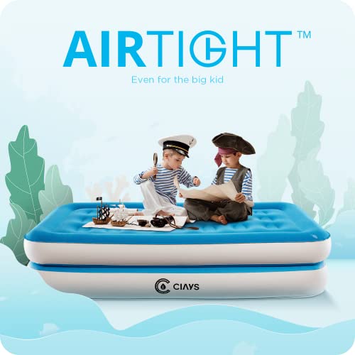 Matelas gonflable anti-dégonflement Ciays : lit d'appoint surélevé complet - 7