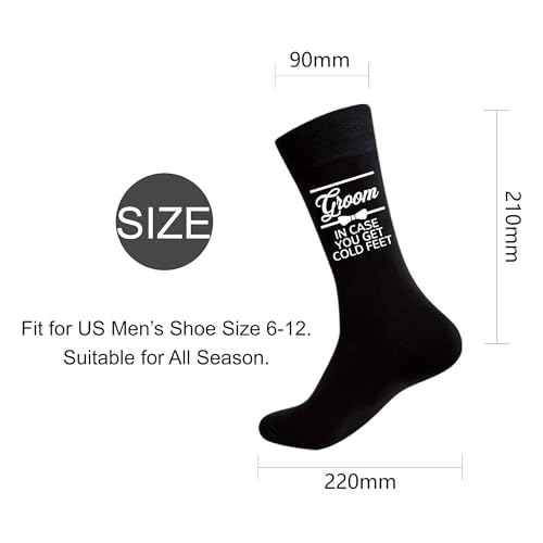 PartyGifts&beyond Bachelor Party Favors Groomsmen proposal Gifts Socks Soft and Cozy Groom Squad Socks2