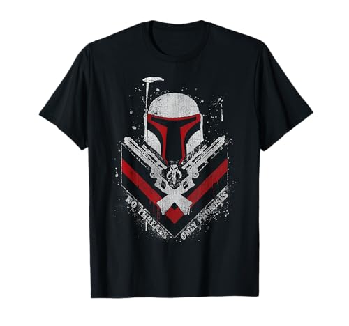 Star Wars Boba Fett No Threats Only Promises T-Shirt