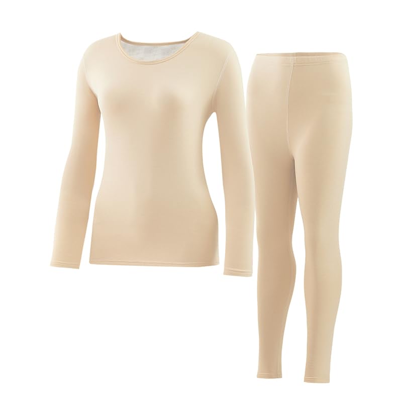 [QulbltX] あったかインナー 上下セット レディース