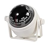 brujula de barco precio [Portátil] El tamaño compacto es de solo 8 x 7,2 cm y el diámetro inferior es de 6 cm. Esta brújula es muy portátil y fácil de configurar o usar.