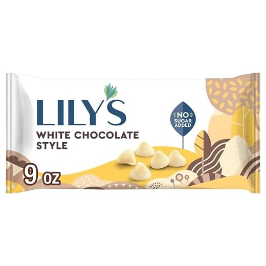 Copycat Starbucks Cranberry Bliss Bars (Better Than the Original!) LILY'S White Chocolate Style No Sugar Added, Baking Chips Bag, 9 oz