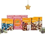 Seeberger Schoko-Lover-Box | 5-teilige Box| 2x ShareXSeeberger Nuss-Schoko-Meersalz-Mix, 2x Schoko-Mix & 1x Genussmix | Ideale Geschenkbox zu Weihnachten