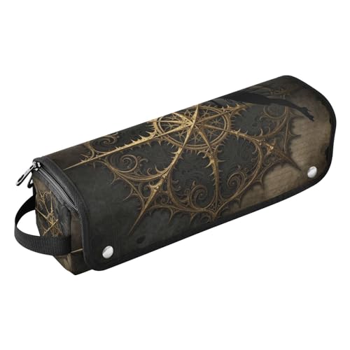 Bolsa de viaje para herramientas de cabello para mujeres con almohadilla resistente al calor portátil para planchas, rizadores y secadores miniatura 1