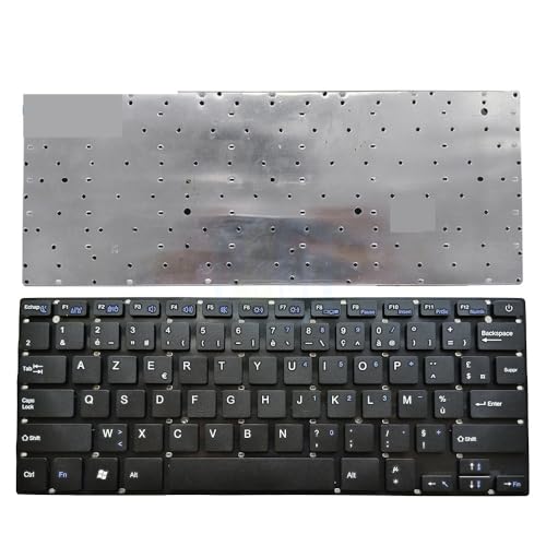 Clavier français H003-13 GL-DZH-NB457 AZERTY de Rechange pour PC Axioo Mybook 11 N16H