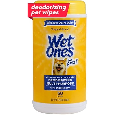 Wet Ones Deodorizing Multi-Purpose Dog Wipes Cover
