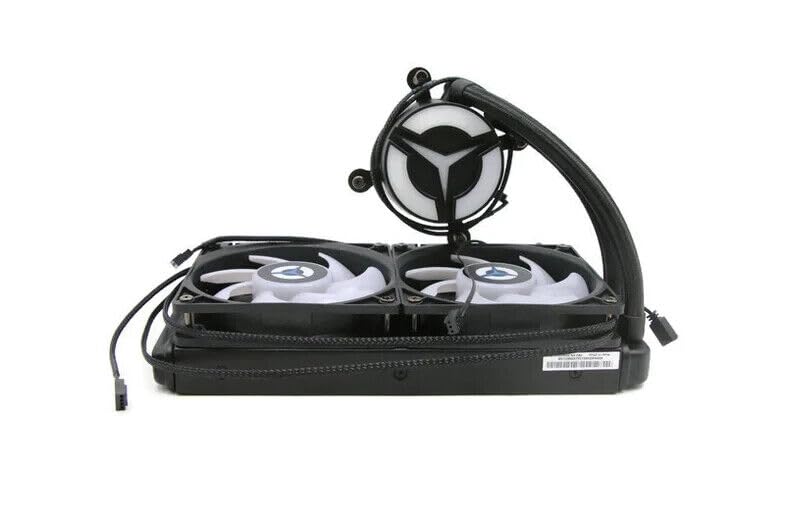 Generic New Genuine Fan for Lenovo Legion T7-34IMZ5 90Q8 Desktop Gaming T750 240 Fan Heatsink Liquidcooler 5H40X63323