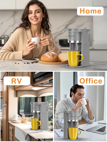 Image of Mini Coffee Maker, Grey