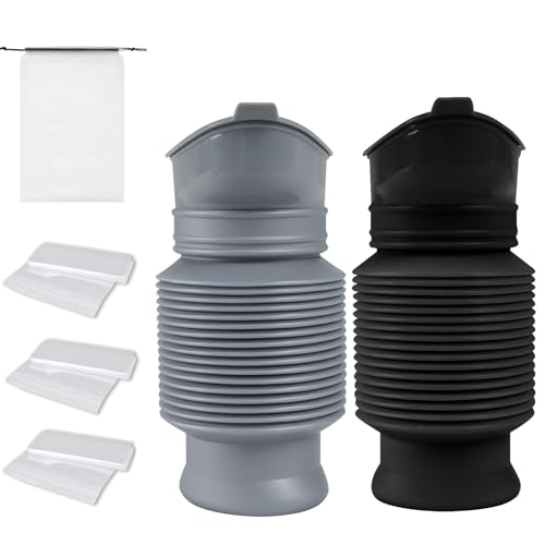 Pee Bottles for Men, Portable Urinal for Men,...
