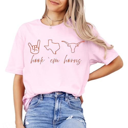 Hook em Horns Texas Shirt - Boho Cow T-Shirt - Unisex Texas Cowboys Shirt4