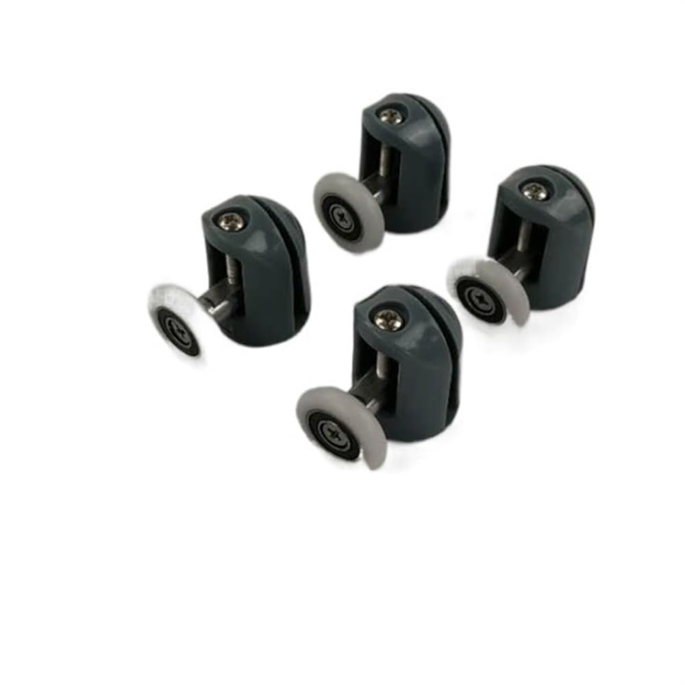 Lkfjnhepf 4Pcs Upper Parts-01 Shower Door Rollers 4Pcs-8Pcs/Set Shower Door Enclosures Rollers Runners Wheels Pulleys Upper Part Or Lower .Diameter20mm/22Mm/23Mm/25Mm/27Mm(,25Mm)