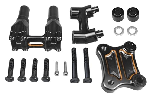 Adaptateur guidon 4 pouces contre le mal de dos en Harley Ultra Limited - 3