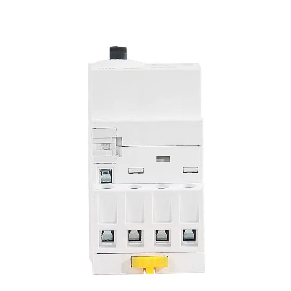 GYHC 4P 25A 4NO lub 2NO2NC 220V/230V 50/60HZ szyna DIN gospodarstwo domowe AC modułowy stycznik (kolor: 4P 25A 2NO2NC 220V)