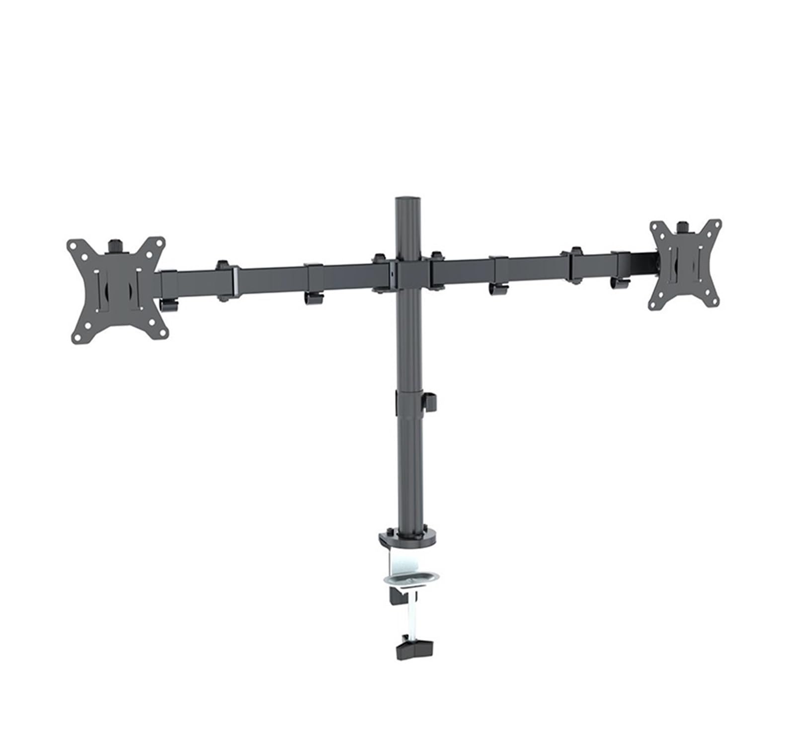 Ikpgbzxm One Color C024 Desk Clamp Dual Monitor Stand 10" - 27"