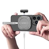 4smarts Magnetic M.2 2230 NVMe SSD Enclosure 3C with Kickstand, Extra USB-C 2.0 Port, Up to 2TB Storage, USB-C 3.2 Gen 2 10Gbps, 100W PD, MagSafe Compatible Aluminium Case for iPhone, MacBook, iPad