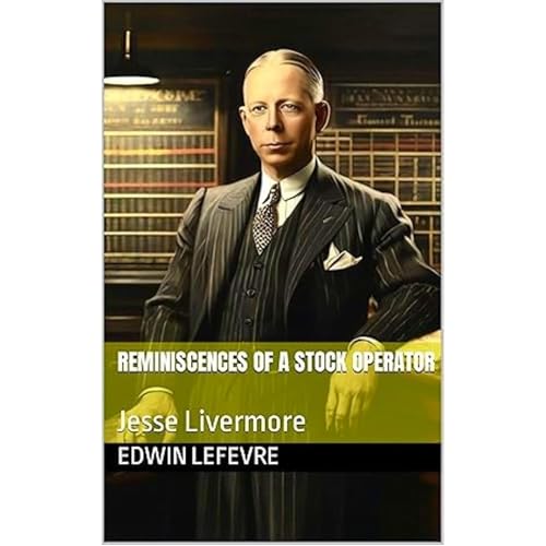 REMINISCENCES OF A STOCK OPERATOR Audiolibro Por Edwin Lefevre arte de portada