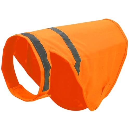 Gilet Fluorescente per Animali - Pettorina Regolabile Riflettente Traspirante ad Alta Visibilità, Tessuto Leggero per Cani Attivi | Accessorio Outdoor per Attività Notturne, Abbigliamento da Caccia Es