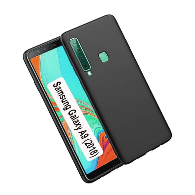 COBERTA Back Cover for Samsung Galaxy A9 (2018) Back Cover Case - Black Silicon (B0CSDM56BB) Amazon Price History, Amazon Price Tracker