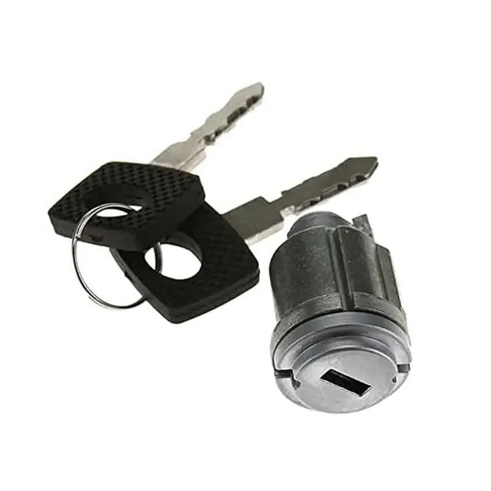 Ningqonggongshi One Color Lock Cylinder Assy 1264600604 Compatible With Benz For W124 C124 W201 S124 A124 Car Ignition Lock Barrel Cylinder Key