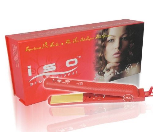 Iso Professional Spectrum Pro Straightener RED