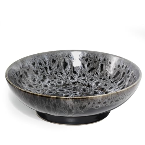 Ronanemon Ceramic Fruit Bowl,10.2' Decorative...