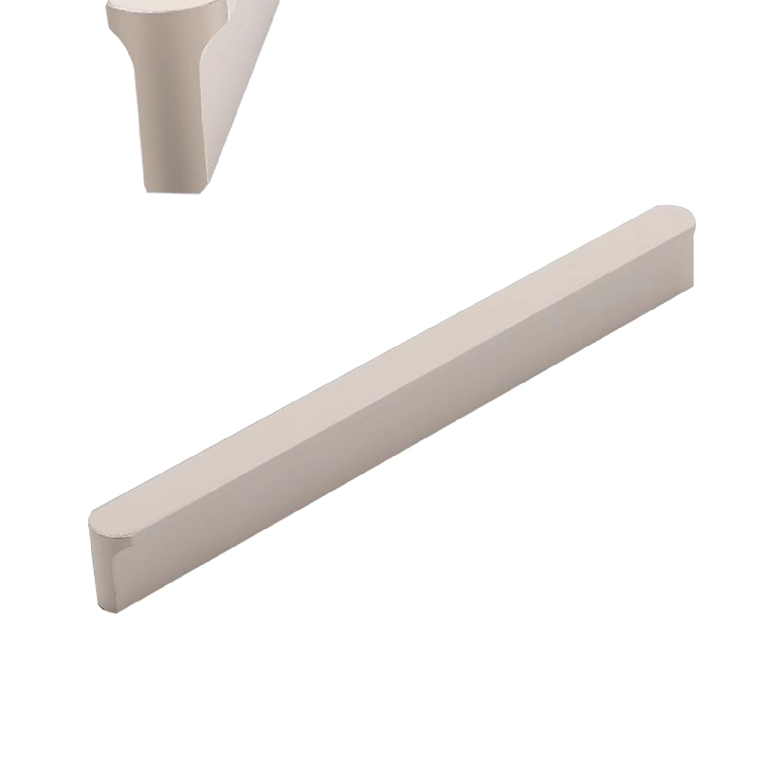 Szlxjmfl Beige Kitchen Cabinet Handles Modern, 2 Pack Cupboard Handles Solid Aluminum Alloy | Anodized Surface, Hole Centers: 96-960Mm Door Handles With Screws-128Mm/5In