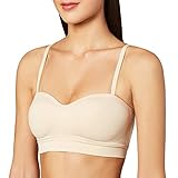 Yummie Women's Peyton Seamless Wire Free Strapless Convertible Bra, Frappe, Medium