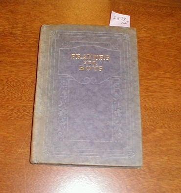 PRAYERS FOR BOYS B00085JU2Q Book Cover