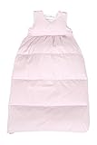 Tavolinchen Babyschlafsack Daunenschlafsack 'Streifen klassisch' Kinderschlafsack - rose - 60cm