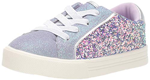 OshKosh B'Gosh Girls' MING Sneaker, Purple, 4 M US Toddler